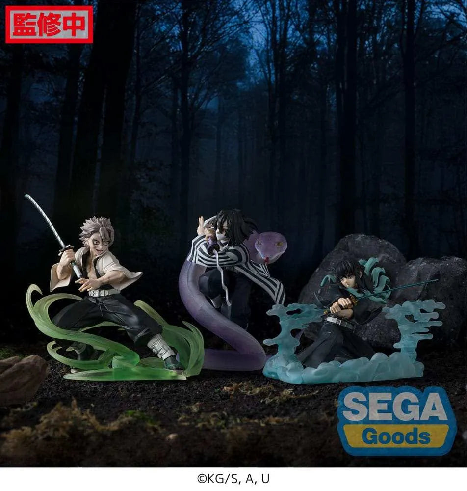 Demon Slayer: Kimetsu no Yaiba Xross Link Anime PVC Statue Sanemi Shinazugawa Hashira Training Arc 12 cm - Smalltinytoystore