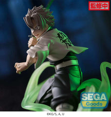 Demon Slayer: Kimetsu no Yaiba Xross Link Anime PVC Statue Sanemi Shinazugawa Hashira Training Arc 12 cm - Smalltinytoystore