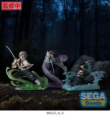 Demon Slayer: Kimetsu no Yaiba Xross Link Anime PVC Statue Sanemi Shinazugawa Hashira Training Arc 12 cm - Smalltinytoystore