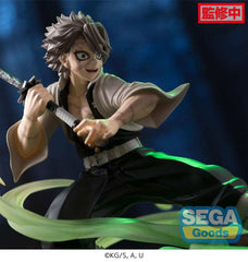 Demon Slayer: Kimetsu no Yaiba Xross Link Anime PVC Statue Sanemi Shinazugawa Hashira Training Arc 12 cm - Smalltinytoystore