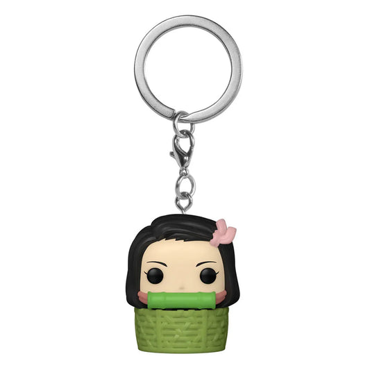 Demon Slayer Pocket POP! Vinyl Schlüsselanhänger 4 cm Nezuko'n BSKT Display (12) - Smalltinytoystore