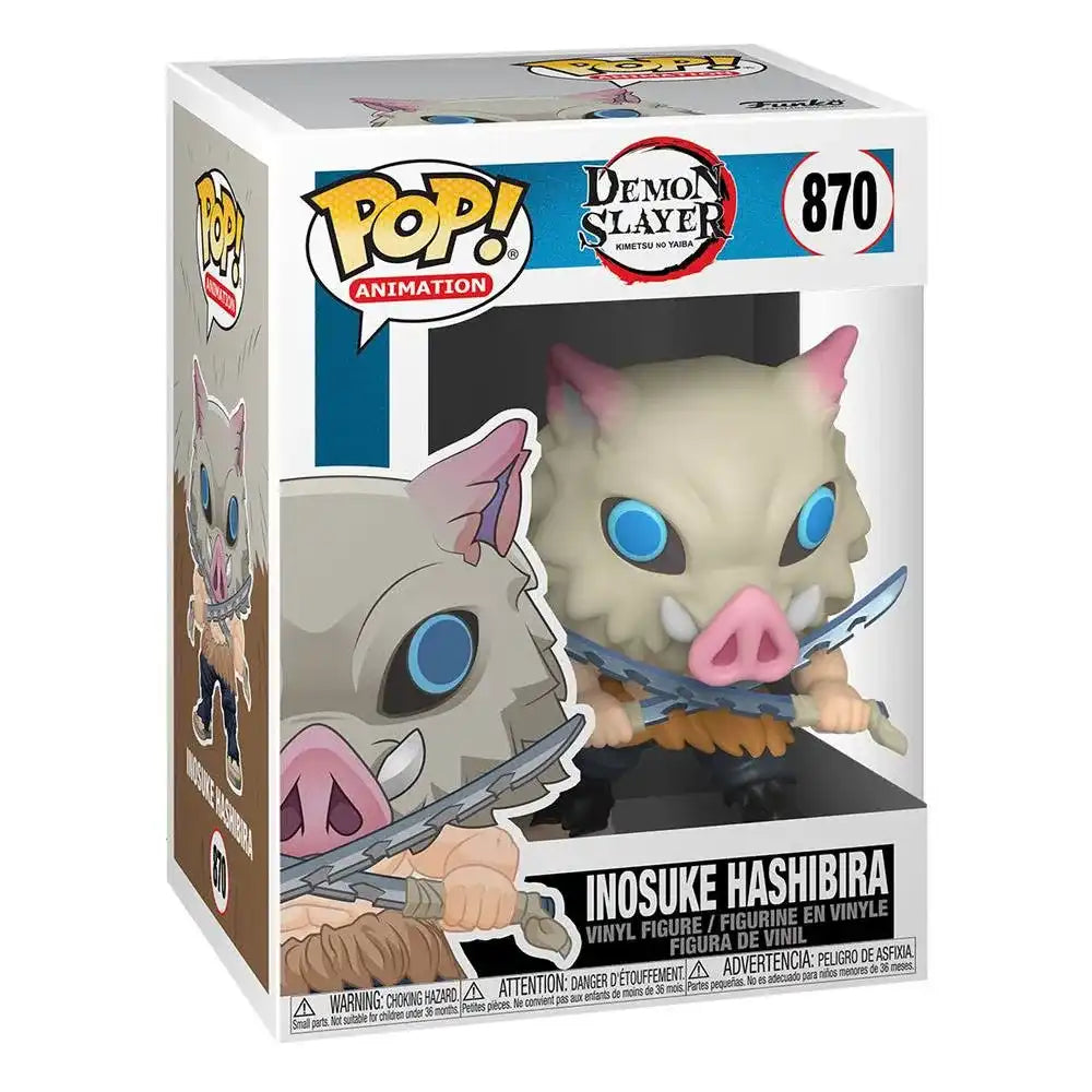 Demon Slayer POP! Animation Vinyl Figur Inosuke Hashibira 9 cm - Smalltinytoystore