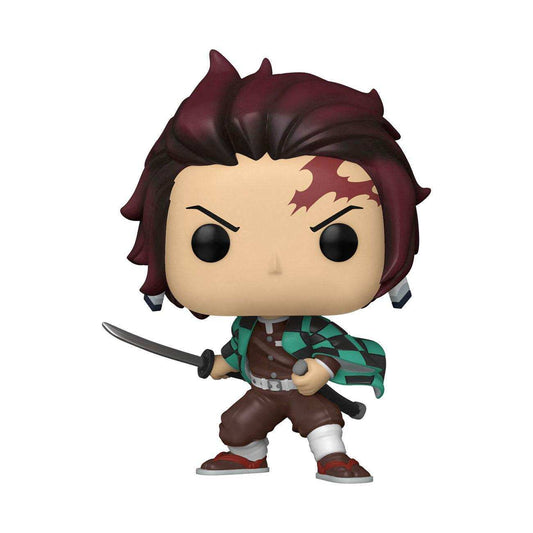 Demon Slayer POP! Animation Vinyl Figur Tanjiro Kamado 9 cm - Smalltinytoystore