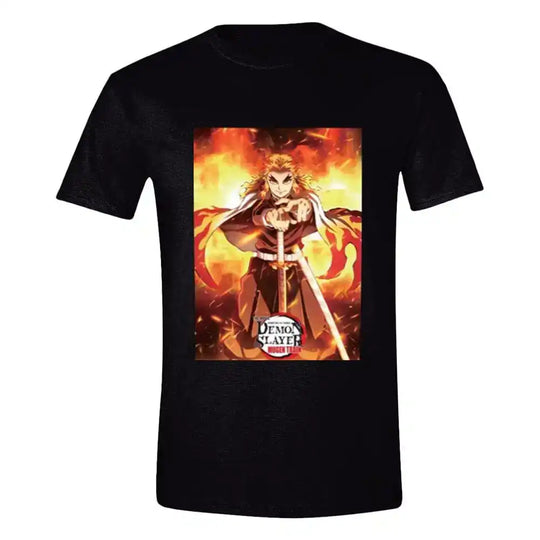 Demon Slayer T-Shirt Kyojuro Rengoku Größe M - Smalltinytoystore