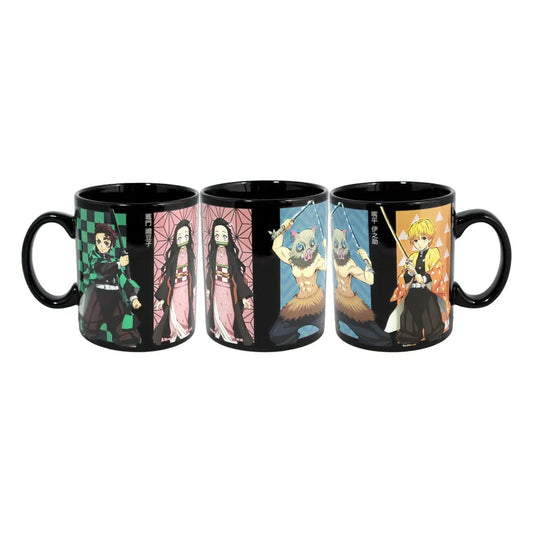 Demon Slayer Tasse mit Thermoeffekt Gruppe 473 ml - Smalltinytoystore