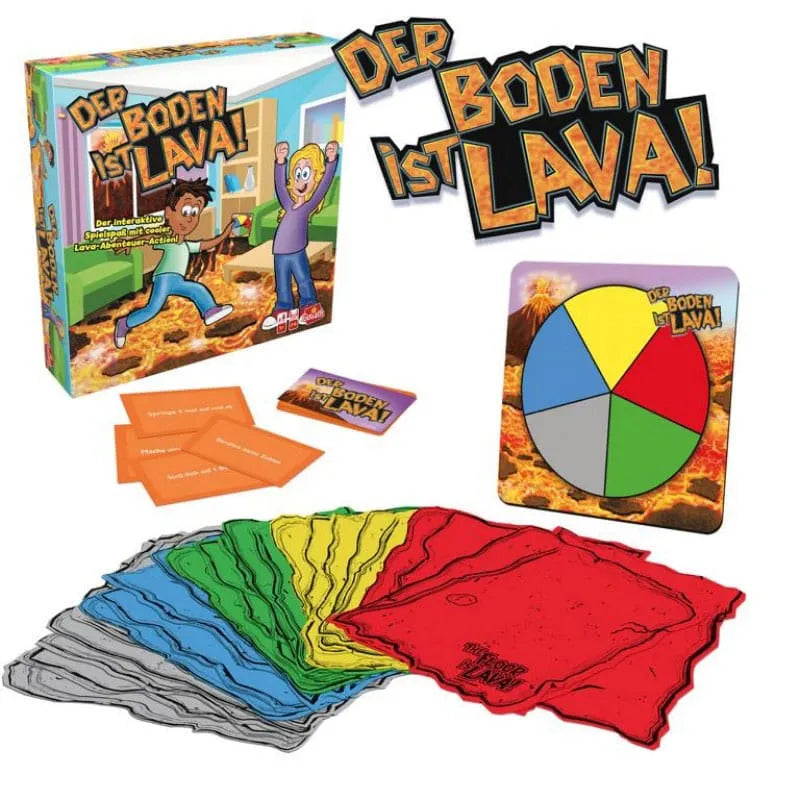 Der Boden ist Lava Spiel *Deutsche Version* - Smalltinytoystore