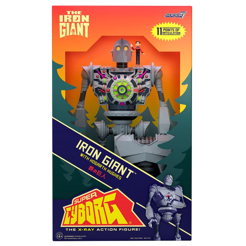Der Gigant aus dem All Super Cyborg Actionfigur Iron Giant (Full Color) 28 cm - Smalltinytoystore