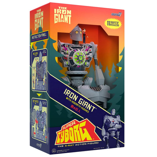 Der Gigant aus dem All Super Cyborg Actionfigur Iron Giant (Full Color) 28 cm - Smalltinytoystore
