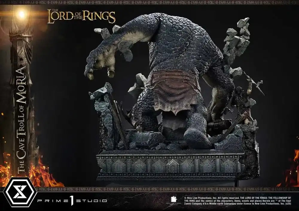 Der Herr der Ring Premium Masterline Series Statue 1/6 Cave Troll of Moria 91 cm - Smalltinytoystore