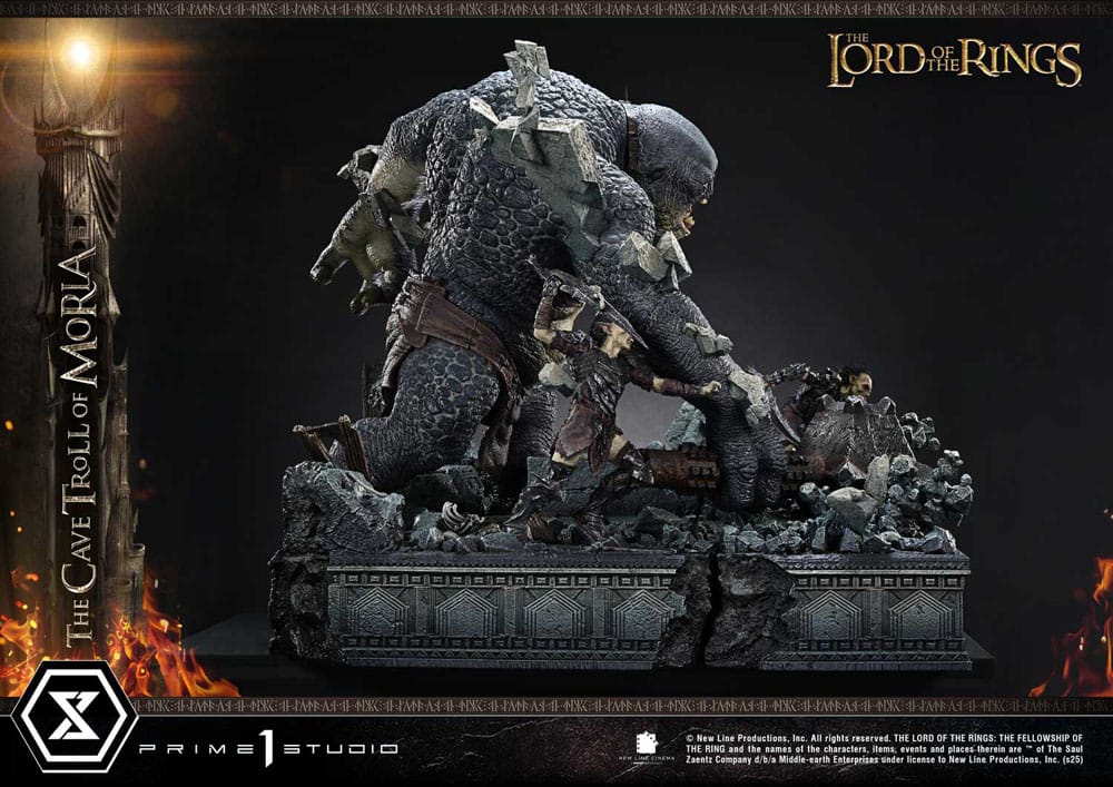 Der Herr der Ring Premium Masterline Series Statue 1/6 Cave Troll of Moria 91 cm - Smalltinytoystore