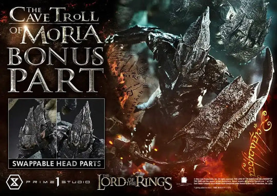 Der Herr der Ring Premium Masterline Series Statue 1/6 Cave Troll of Moria Bonus Version 91 cm - Smalltinytoystore