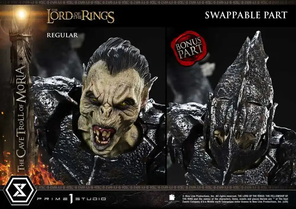 Der Herr der Ring Premium Masterline Series Statue 1/6 Cave Troll of Moria Bonus Version 91 cm - Smalltinytoystore