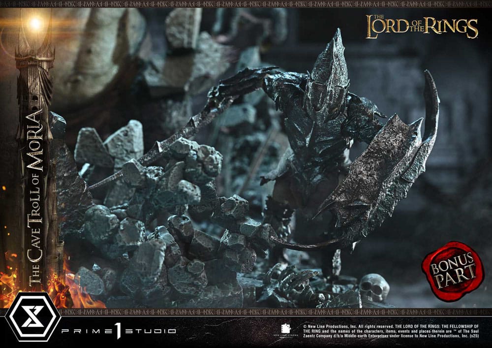 Der Herr der Ring Premium Masterline Series Statue 1/6 Cave Troll of Moria Bonus Version 91 cm - Smalltinytoystore