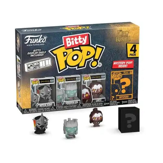 Der Herr der Ringe Bitty POP! Vinyl Figuren 4er-Pack Witch King 2,5 cm - Smalltinytoystore