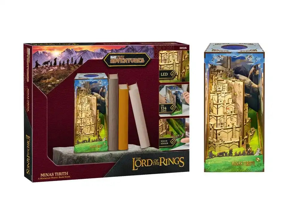 Der Herr der Ringe Tiny Adventures Book Nook Mini-Diorama Minas Tirith 23 cm - Smalltinytoystore