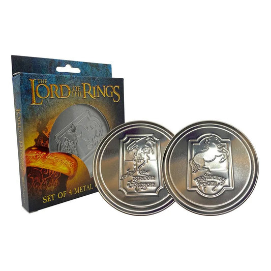 Der Herr der Ringe Untersetzer 4er-Pack Green Dragon - Smalltinytoystore