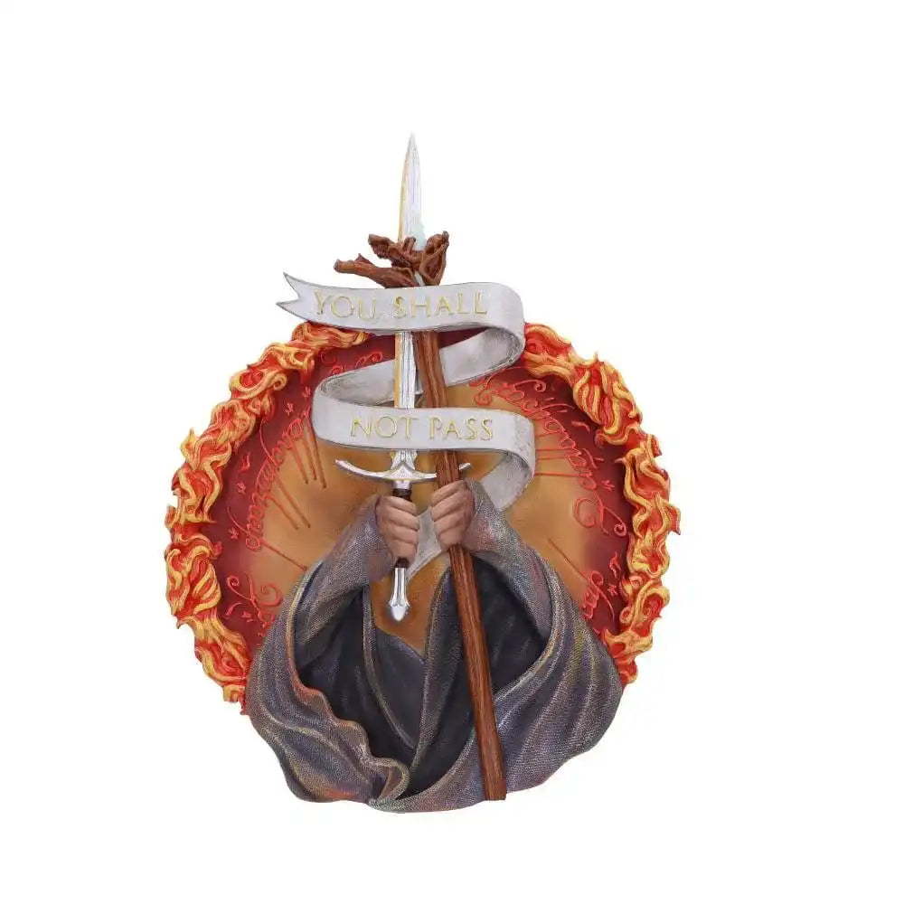 Der Herr der Ringe Wandschmuck You Shall Not Pass 30 cm - Smalltinytoystore