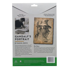 Der Hobbit Kunstdruck Portrait of Gandalf the Grey 21 x 28 cm - Smalltinytoystore