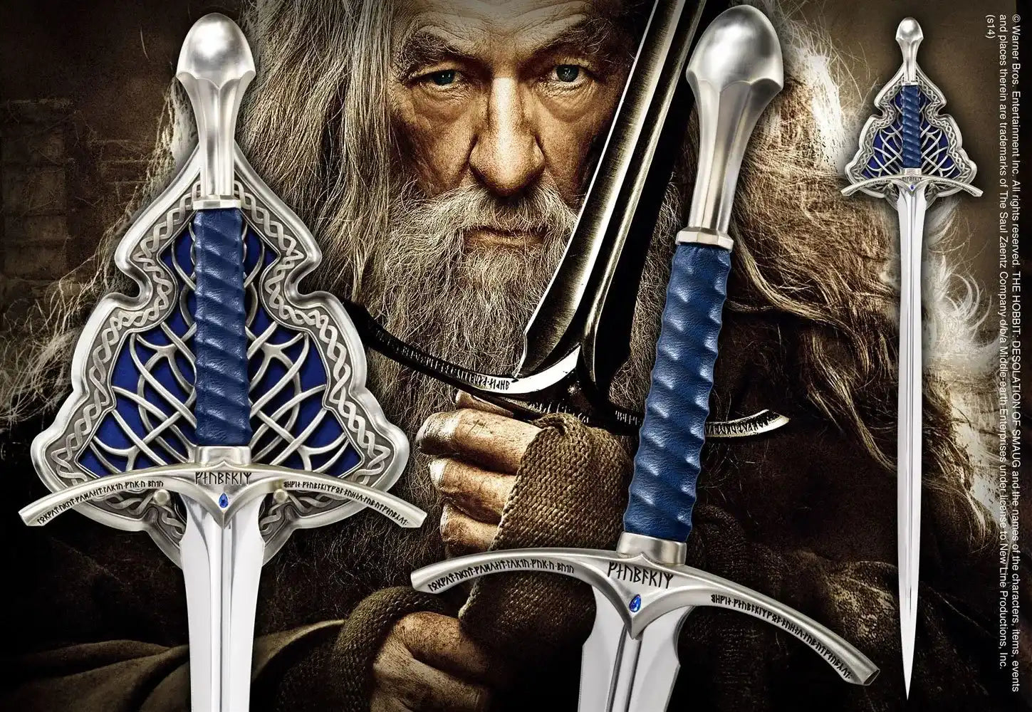 Der Hobbit Replik 1/1 Schwert Glamdring 120 cm - Smalltinytoystore