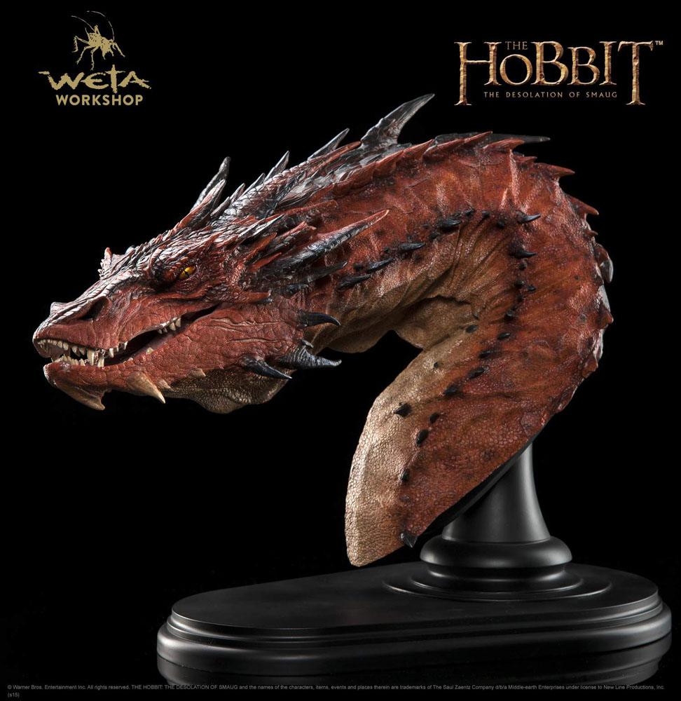 Der Hobbit Smaugs Einöde Büste Smaug 36 cm