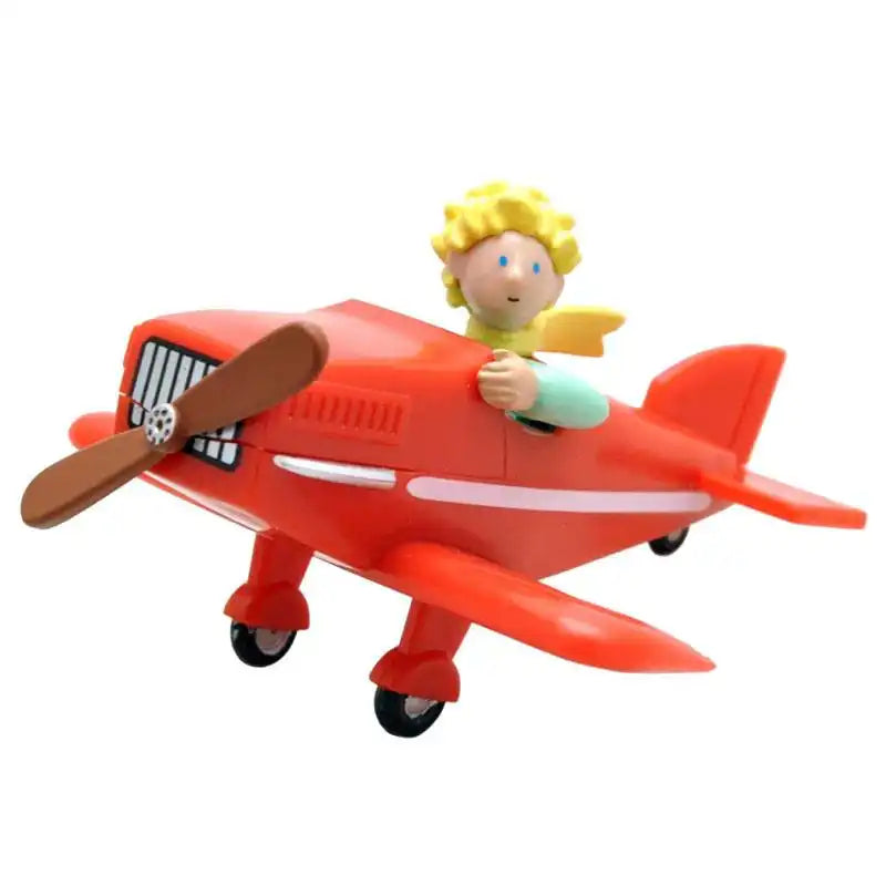 Der Kleine Prinz Figur Der Kleine Prinz im Flugzeug 7 cm - Smalltinytoystore