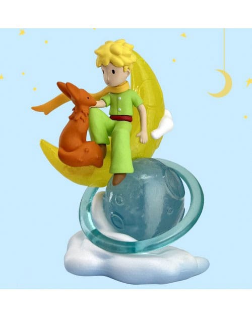 Der Kleine Prinz Figur Little Prince & Fox on the Moon 8 cm - Smalltinytoystore