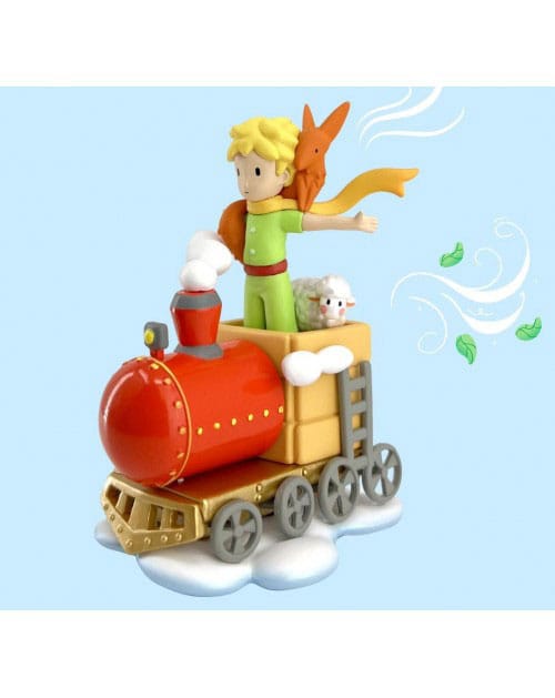 Der Kleine Prinz Figur Little Prince & Friends on the train 8 cm - Smalltinytoystore