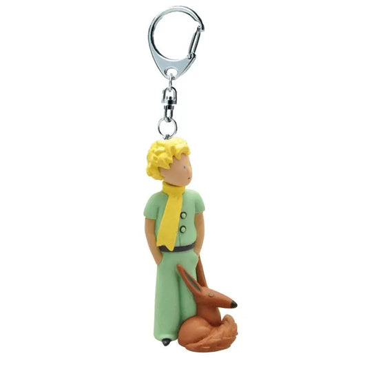 Der Kleine Prinz Schlüsselanhänger Der Kleine Prinz und der Fuchs 13 cm - Smalltinytoystore