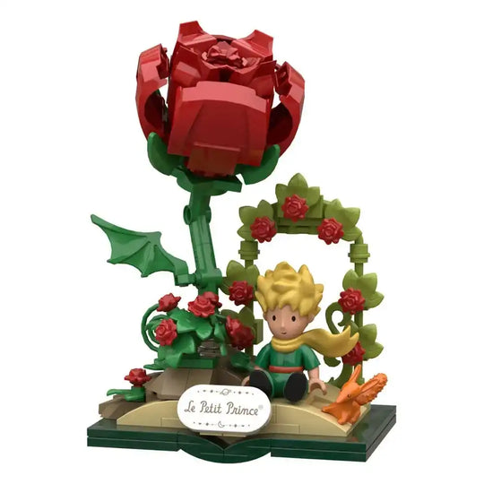 Der kleine Prinz Starry Ride Bauset Rose 15 cm - Smalltinytoystore
