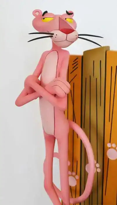 Der rosarote Panther Statue Pink Panther & The Inspector 41 cm - Smalltinytoystore
