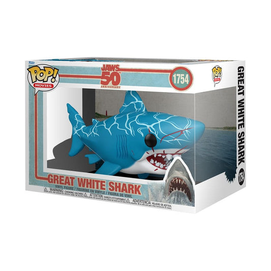 Der weiße Hai Super Sized POP! Vinyl Figur GWS (Retro) 15 cm - Smalltinytoystore
