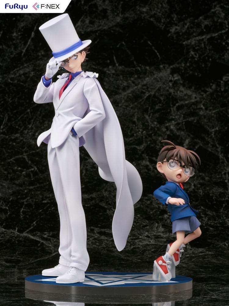 Detektiv Conan F:NEX PVC Statue 1/7 Conan Edogawa & Kid the Phantom Thief 29 cm - Smalltinytoystore