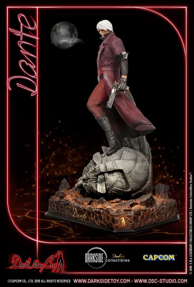 Devil May Cry 1 Premium Statue 1/4 Dante Exclusive 70 cm - Smalltinytoystore