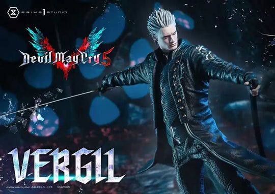 Devil May Cry V Concept Masterline Series Statue 1/6 Vergil 39 cm - Smalltinytoystore