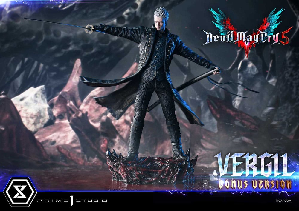 Devil May Cry V Concept Masterline Series Statue 1/6 Vergil Bonus Ver. 39 cm - Smalltinytoystore