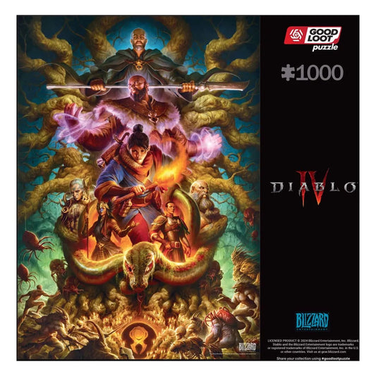 Diablo IV Gaming Puzzle Horadrim (1000 Teile) - Smalltinytoystore