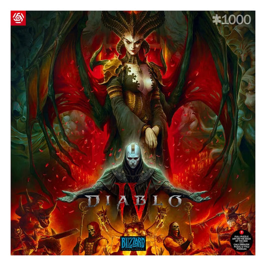 Diablo IV Gaming Puzzle Lilith Composition (1000 Teile) - Smalltinytoystore