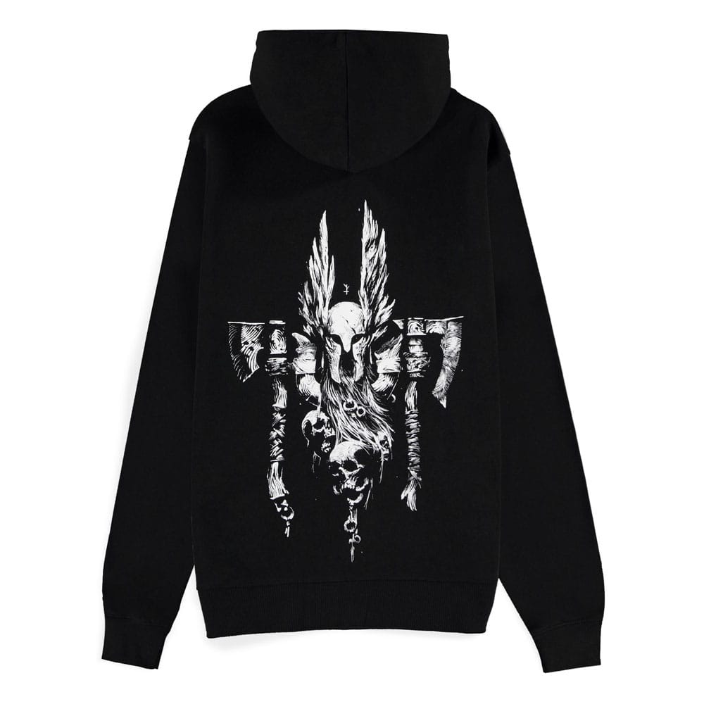 Diablo IV Kapuzenjacke Barbarian Sigil Größe M - Smalltinytoystore
