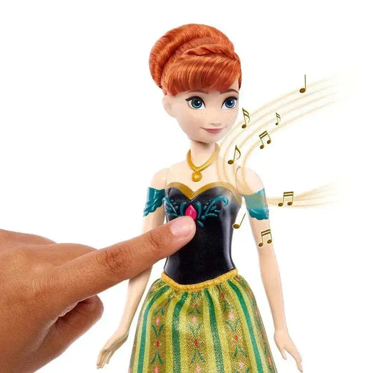 Die Eiskönigin Puppe mit Sound Singende Anna *Deutsche Version* - Smalltinytoystore