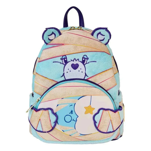 Die Glücksbärchen x Universal Monsters by Loungefly Mini-Rucksack Bedtime Bear Mummy - Smalltinytoystore