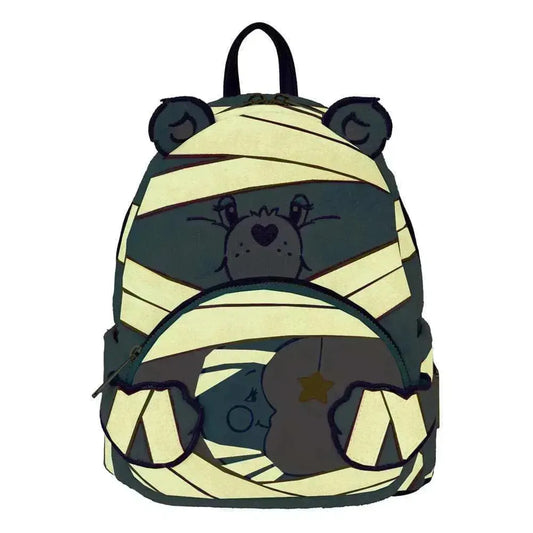 Die Glücksbärchen x Universal Monsters by Loungefly Mini-Rucksack Bedtime Bear Mummy - Smalltinytoystore