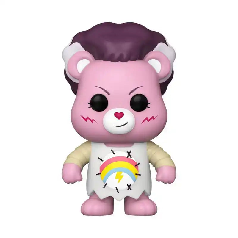 Die Glücksbärchen x Universal Monsters POP! Vinyl Figur Cheer Bear Bride of Frankenstein 9 cm - Smalltinytoystore