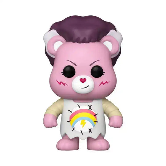 Die Glücksbärchen x Universal Monsters POP! Vinyl Figur Cheer Bear Bride of Frankenstein 9 cm - Smalltinytoystore