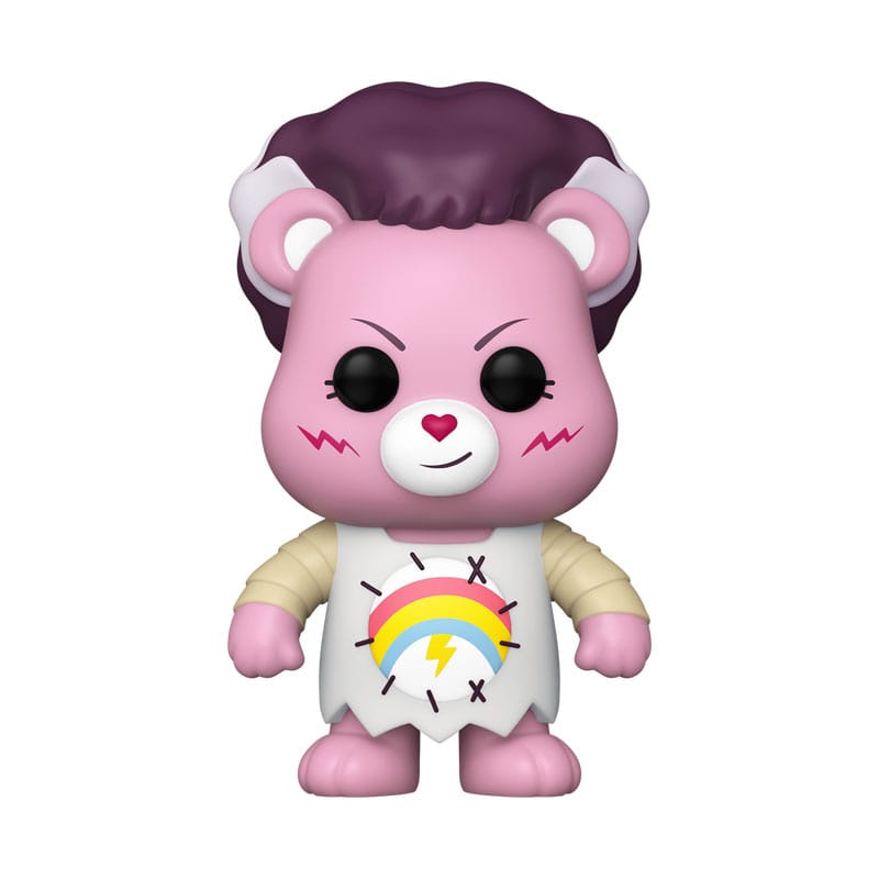Die Glücksbärchen x Universal Monsters POP! Vinyl Figur Cheer Bear Bride of Frankenstein 9 cm - Smalltinytoystore