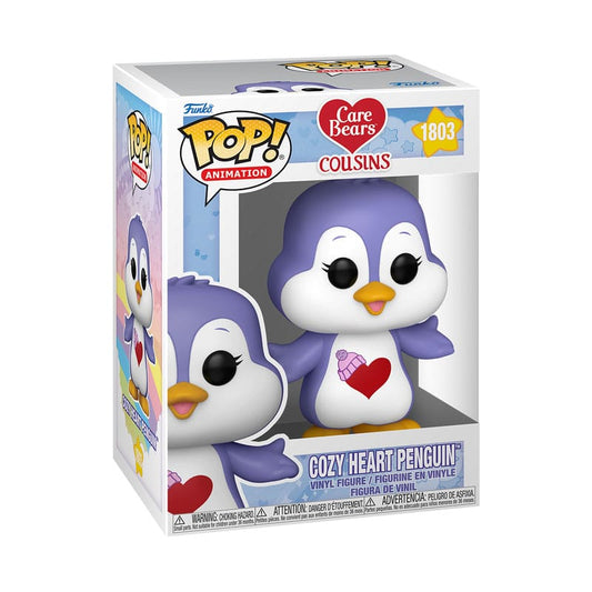 Die Glücksbärchies POP! Animation Vinyl Figur Cozy Heart Penguin 9 cm - Smalltinytoystore
