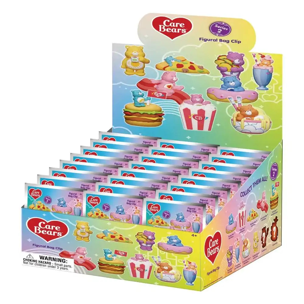 Die Glücksbärchis 3D PVC-Taschenanhänger Serie 2 Display (24) - Smalltinytoystore