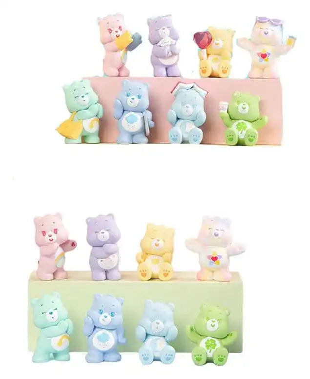 Die Glücksbärchis Blind Box Minifiguren Little Things Cubby Face Series 5 cm Display  (6)