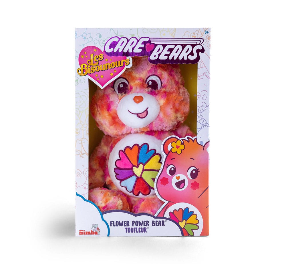 Die Glücksbärchis Plüschfigur Flower Power Bärchi 35 cm - Smalltinytoystore