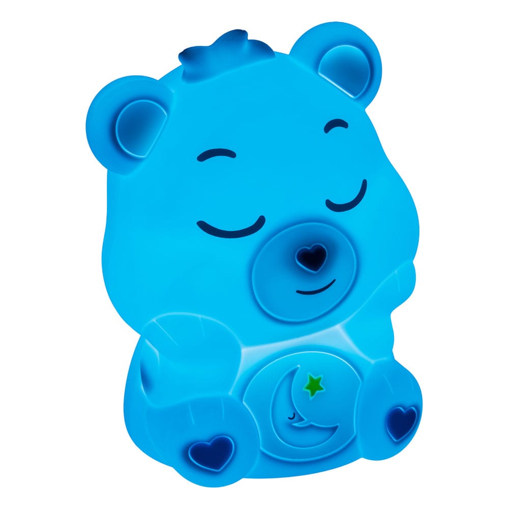 Die Glücksbärchis Squishy Glo Silikon-Leuchte Schlummerbärchi 15 cm - Smalltinytoystore