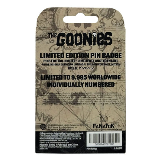 Die Goonies Ansteck-Pin 40th Anniversary Never Say Die - Smalltinytoystore